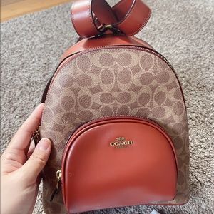 Brand new Coach signature classic mini backpack